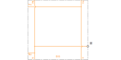 Modular element PU5-B15